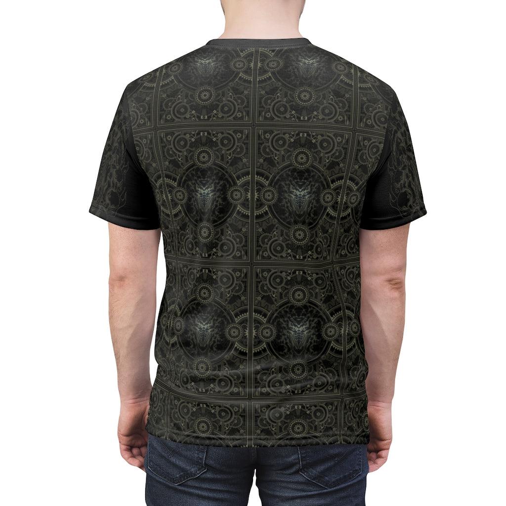 Steampunk Machine Dragon Unisex Shirt - Image 3