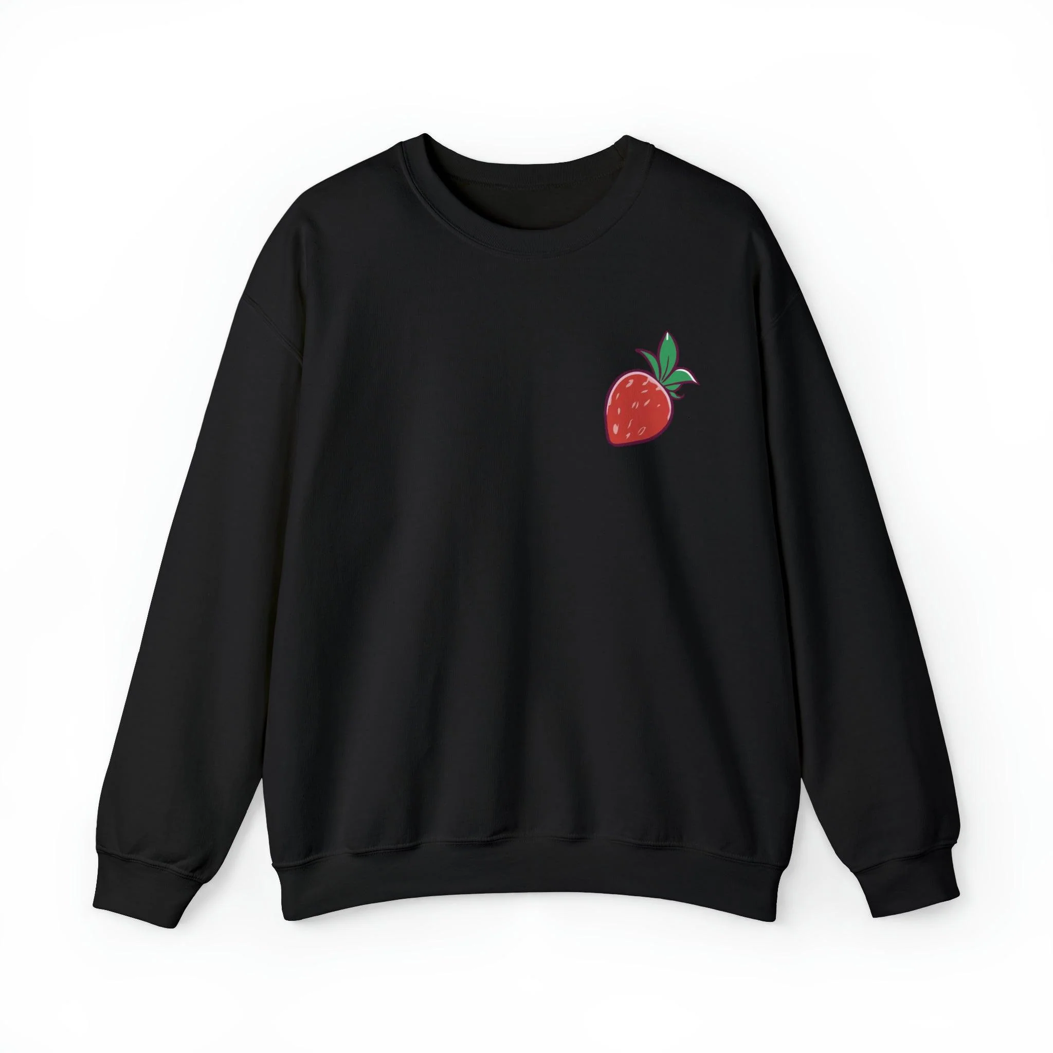 Strawberry Catshake Cute Unisex Sweatshirt - Image 5