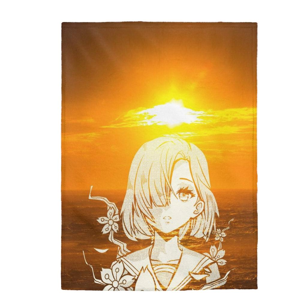 Sunset Tenshi Anime Blanket - Image 7