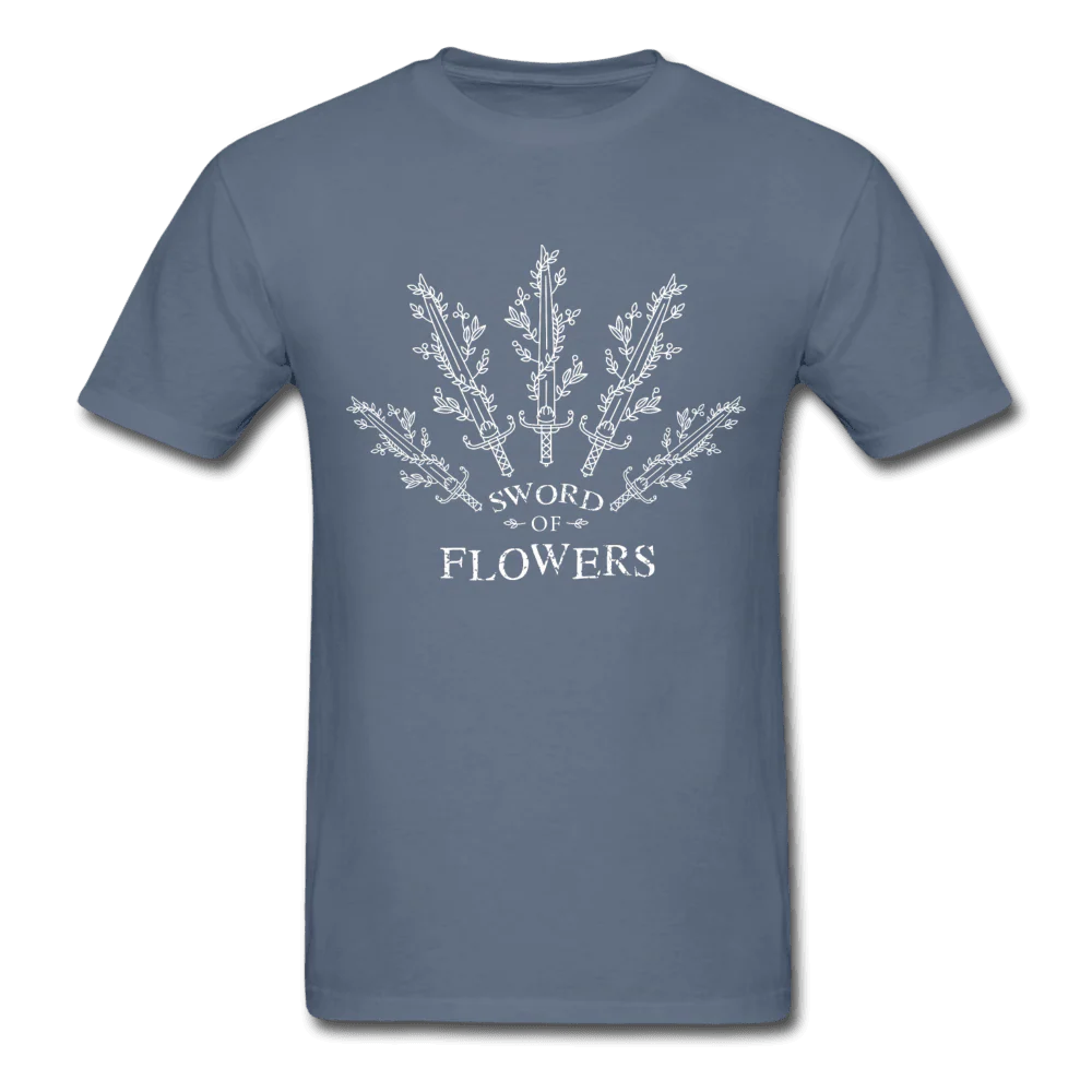 Sword of Flowers Unisex T-Shirt - Image 3