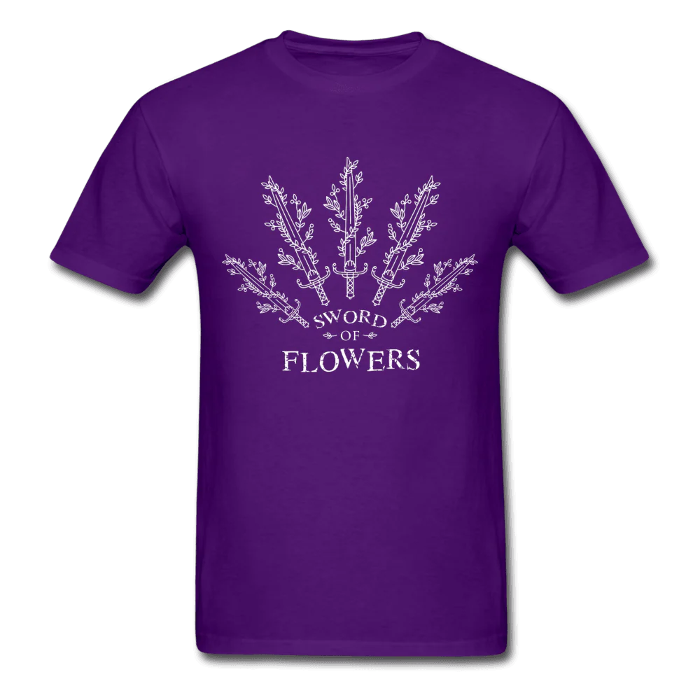 Sword of Flowers Unisex T-Shirt - Image 4