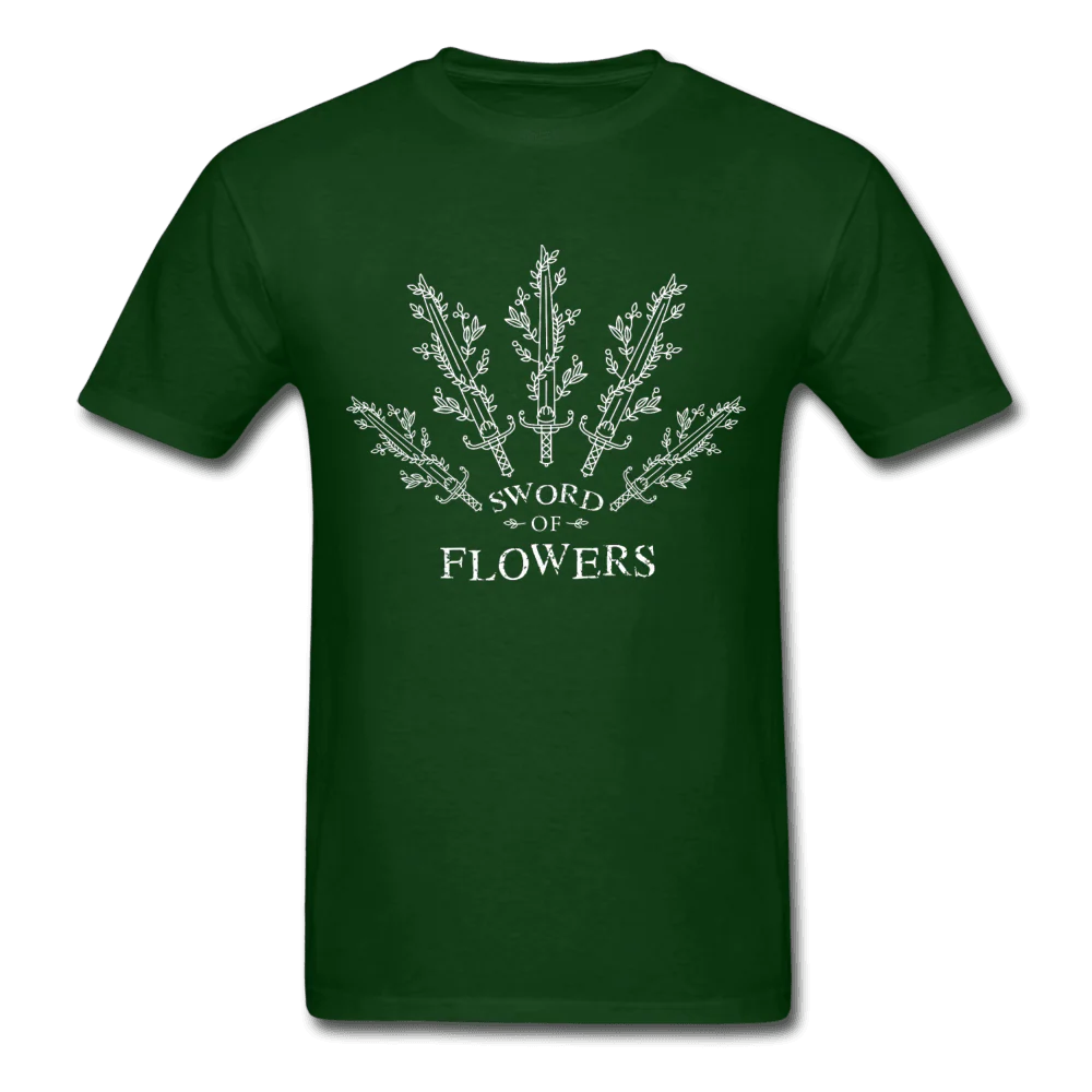 Sword of Flowers Unisex T-Shirt - Image 5
