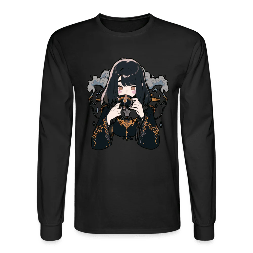 Tea is Life Anime Girl Long Sleeve T-Shirt