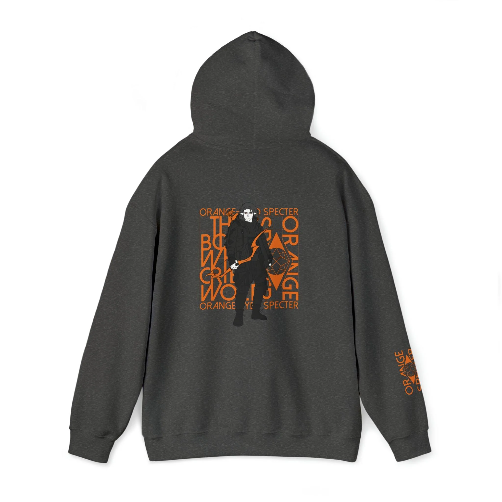 The Orange Spectre Hooded Sweatshirt - Image 4