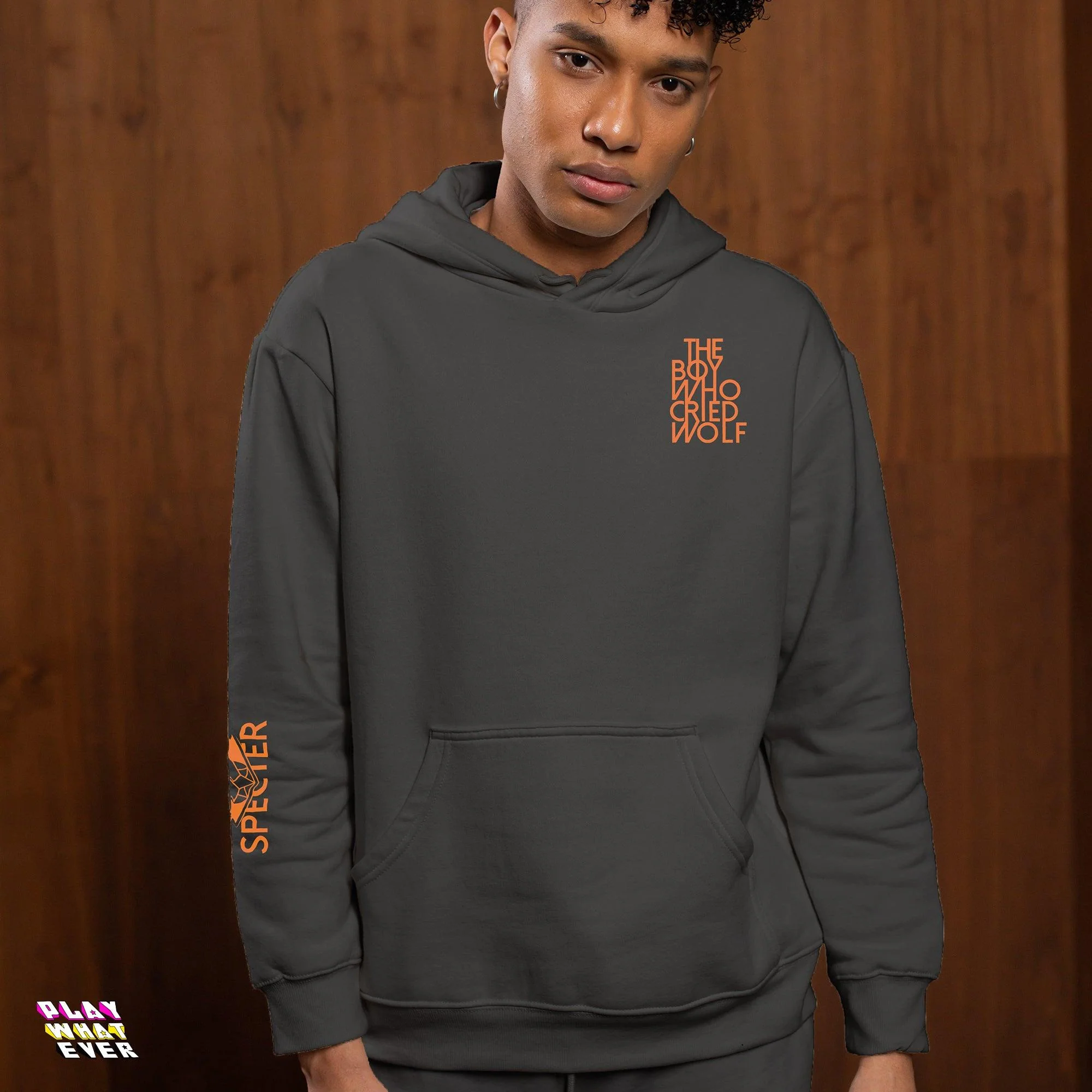 The Orange Spectre Hooded Sweatshirt - Image 7