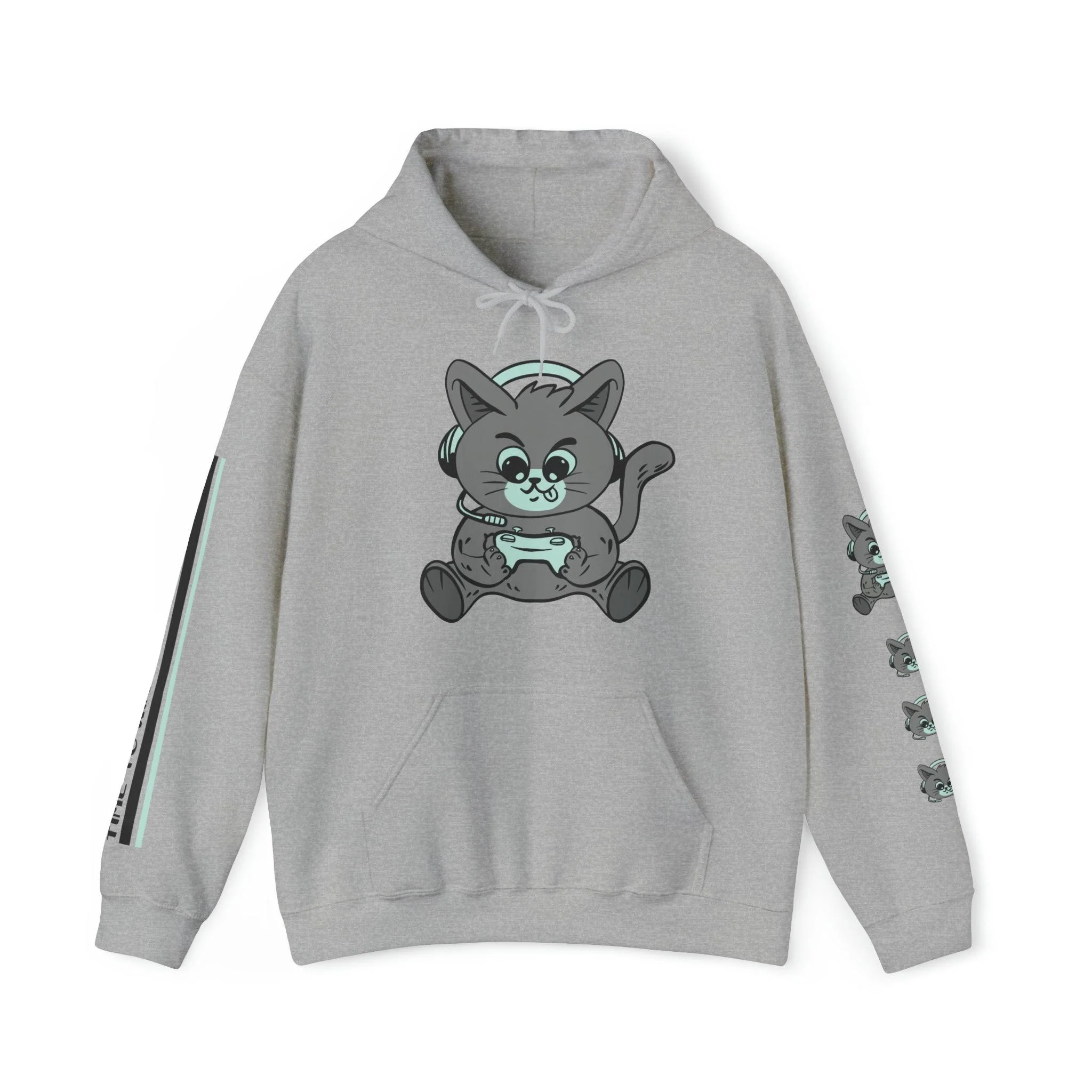 Time To Win This Challenge Cat Hoodie - Image 11