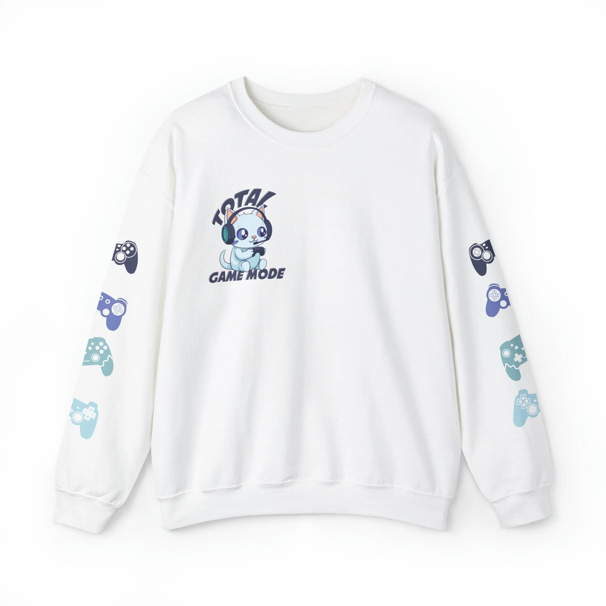 Total Game Mode Gaming Cat Sweatshirt