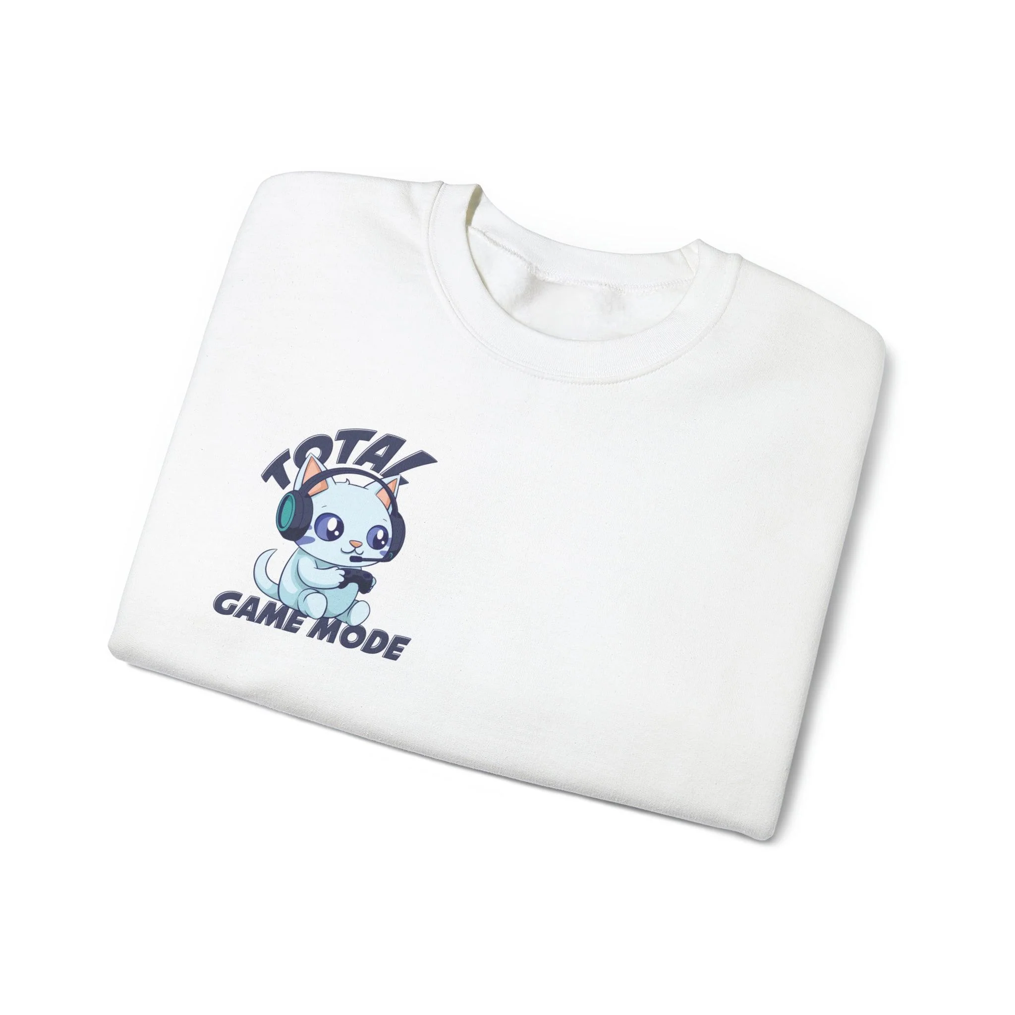 Total Game Mode Gaming Cat Sweatshirt - Image 4