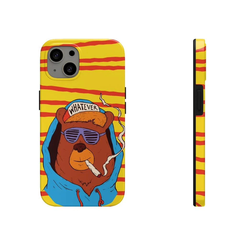 Whatever Chiil Bear Tough Mate Phone Case - Image 5