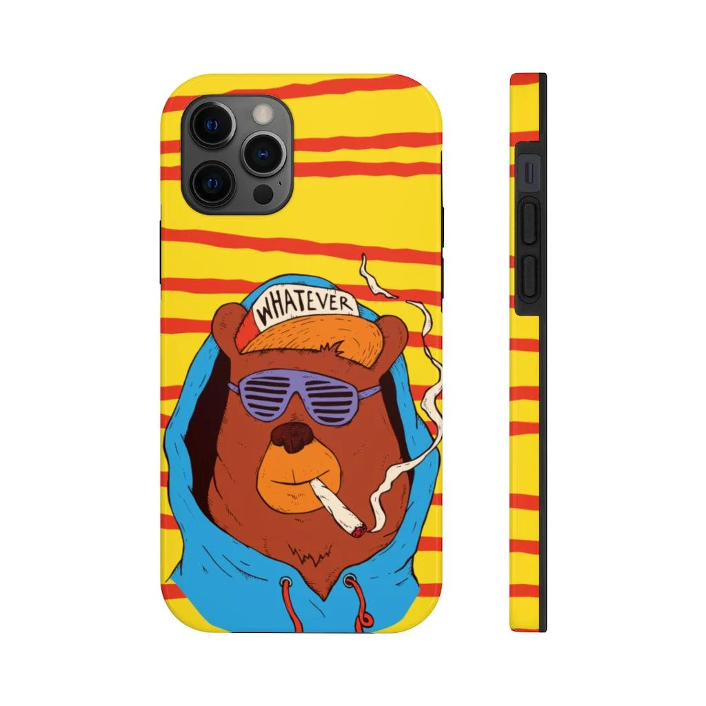 Whatever Chiil Bear Tough Mate Phone Case - Image 6