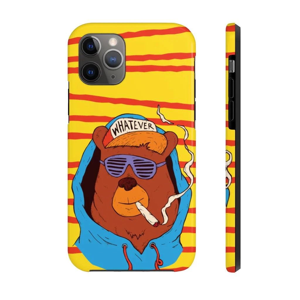 Whatever Chiil Bear Tough Mate Phone Case - Image 8