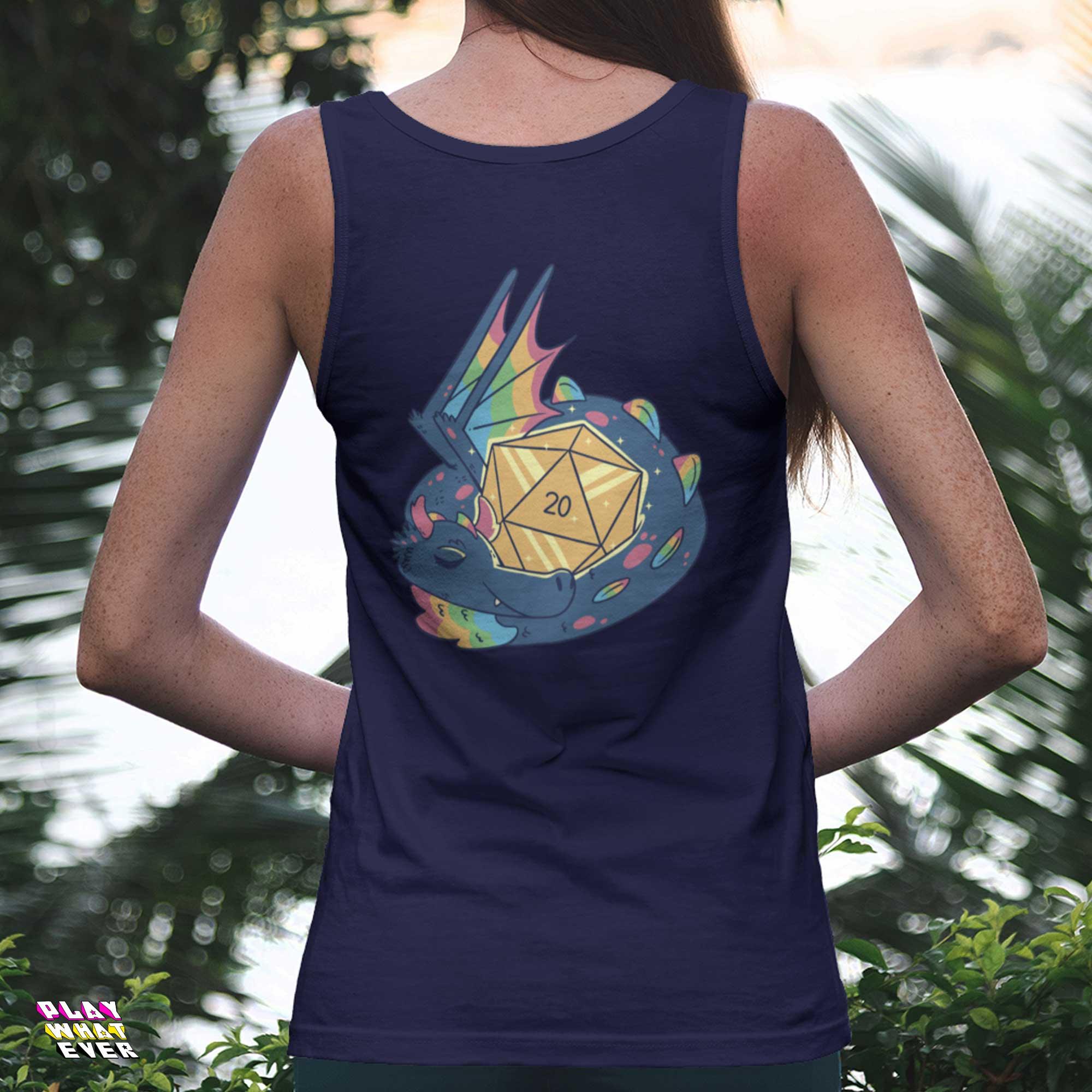 Winning In My Sleep Dragon Roll Women’s Tank Top - Image 3