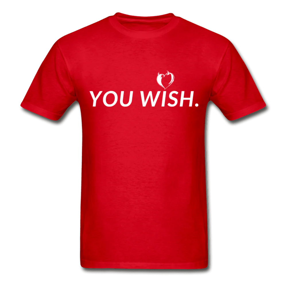 You Wish Devil Heart Ultra Cotton Attitude T-Shirt - Image 10